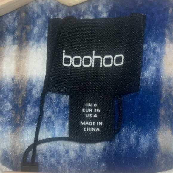 😍GORGEOUS PLAID WOOL COAT - Picture 4 of 4